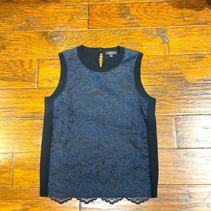 J Crew sleeveless black sweater, size small